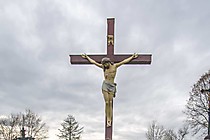 Posvätenie nového hlavného kríža na cintoríne