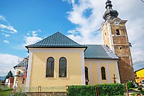 Oprava fasády farského kostola
