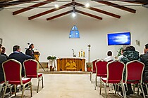 Posvätenie pastoračného centra Lačho Pastiris